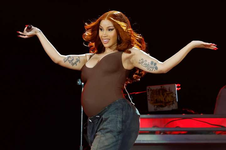 Cardi B’s new album, already double platinum, debuts at No. 1