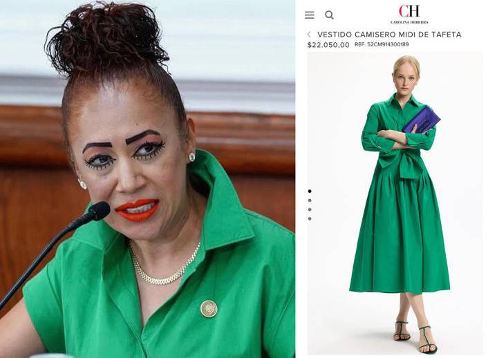 Convierten diputadas de la transformación pasillos del Congreso en pasarela de moda