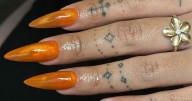 16 Orange Cat-Eye Nail Ideas With Taylor Swift 'Showgirl' Energy