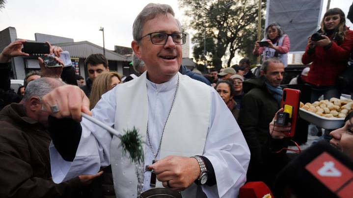 En el comienzo de la peregrinación a Luján, Jorge García Cuerva dijo que avanza el "narcoestado"