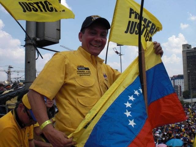 Primero Justicia recuerda a Fernando Albán a siete años de su muerte