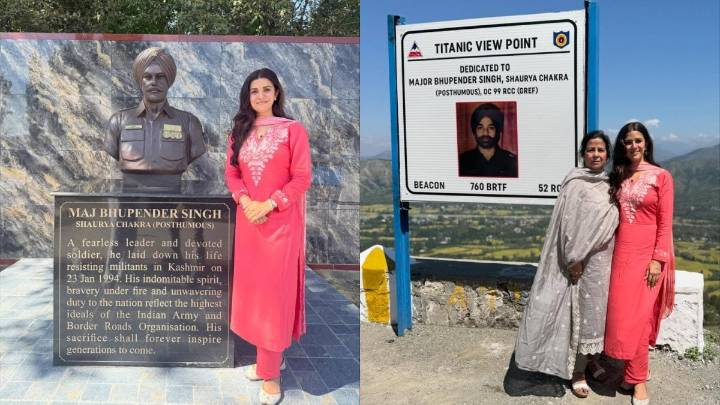 Nimrat Kaur Visits Her Father's Memorial In Kashmir, Remembers His 'Sacrifice' In Long Note