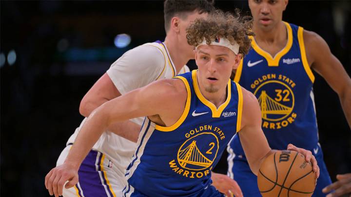 Brandin Podziemski aces test in Warriors’ preseason loss