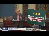 Oregon Sen. Merkley holds US Senate floor overnight in Trump protest