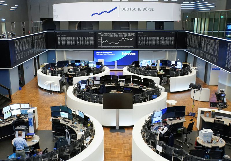 Stocks grind higher, markets mull U.S. shutdown impact