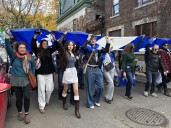 Quebec sovereigntists rally in Montreal on 30th anniversary of 1995 Referendum