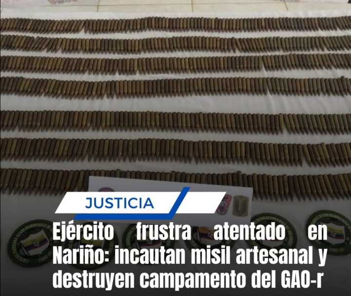 "Destruido Campamento Ilegal del GAO-r en Nariño: Un Golpe al Terrorismo"