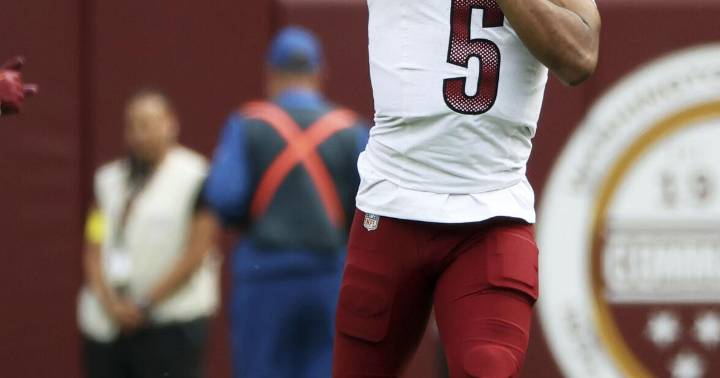Commanders' Jayden Daniels returns to practice and says he plans to play against the Chargers