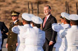 Felipe VI arriba a la ciudad de Arequipa para inaugurar X CILE