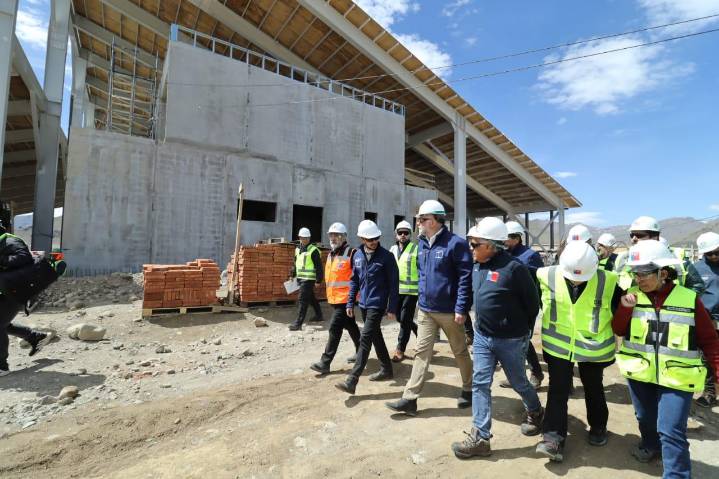 Comité de Coordinación de Fronteras inspeccionó obras del nuevo Complejo Fronterizo Pichachén
