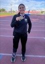María Celeste Ramírez consiguió la primer medalla de oro en la prueba de lanzamiento de disco