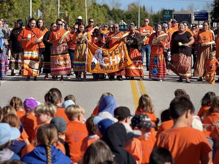 Local First Nations and neighbouring communities reflect together