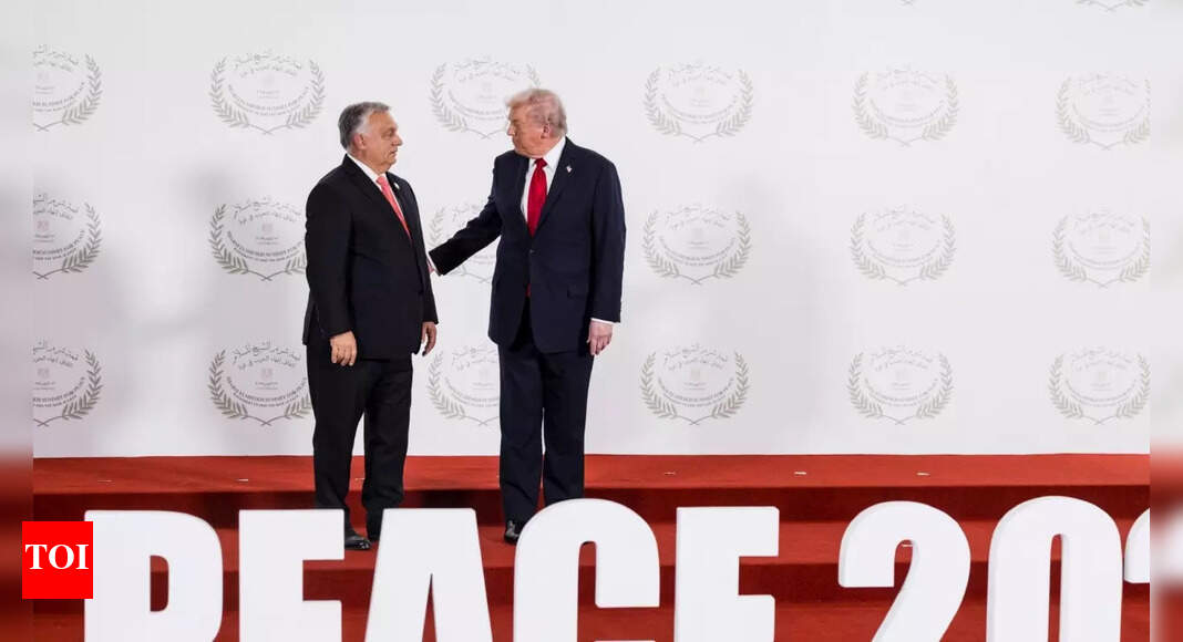 'We love Viktor': Trump calls himself 'the only one that matters' while praising Hungarian PM Orban at Gaza summit