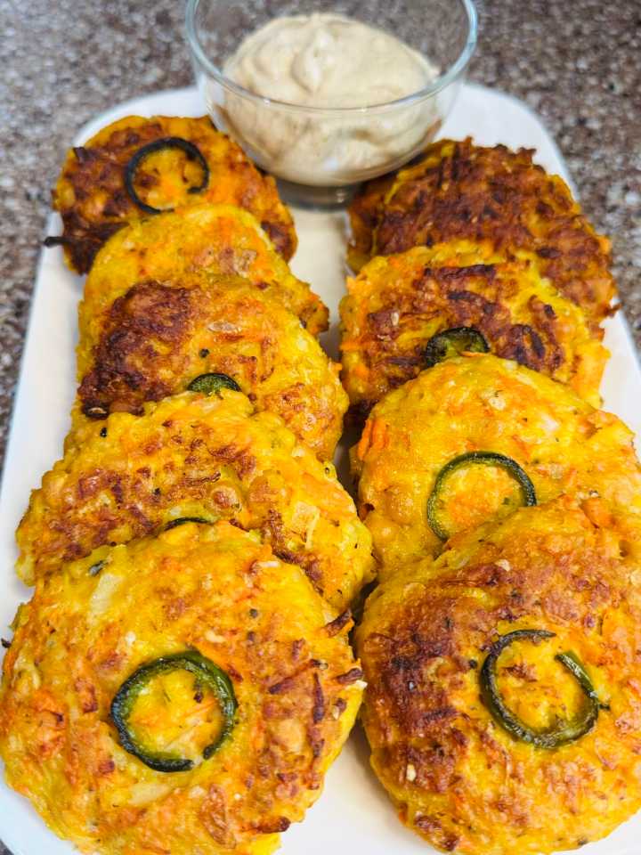 Carrot potato fritters | Recipe of the Week