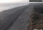Carretera NC 12 sigue cerrada por paso de tormentas en Ocracoke