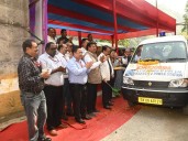 NHPC’s Teesta V Power Station handed over one Maruti EECO Van Ambulance under CSR
