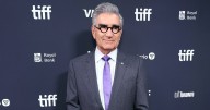 Schitt's Creek star Eugene Levy makes emotional 'homecoming' to Glasgow