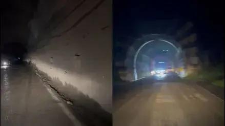 Huánuco: turista nacional reporta mal estado del túnel Carpish