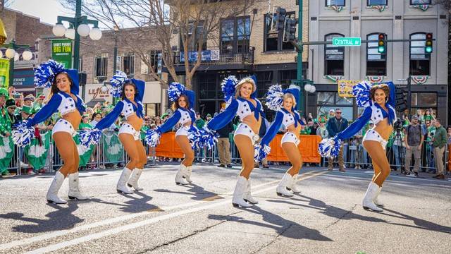 Dallas Cowboys Cheerleaders returning to Hot Springs for 23rd World’s Shortest St. Patrick’s Day Parade