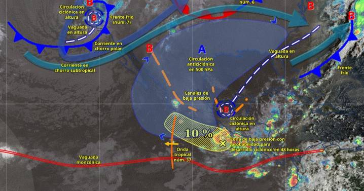 No deja de llover en Veracruz, Puebla y Querétaro; ingresa el frente frío número 7