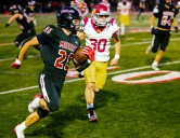 Miners football closes regular season with dominant victory over Uintah
