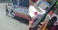 VIDEO: Hombre armado con machete es detenido en Paraguay; amenazó al chofer de un autobús