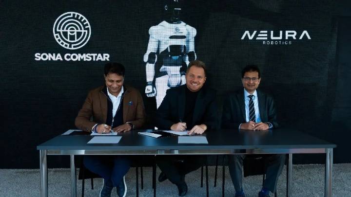 Sona Comstar ties up with Neura Of Germany to make robots and humanoids