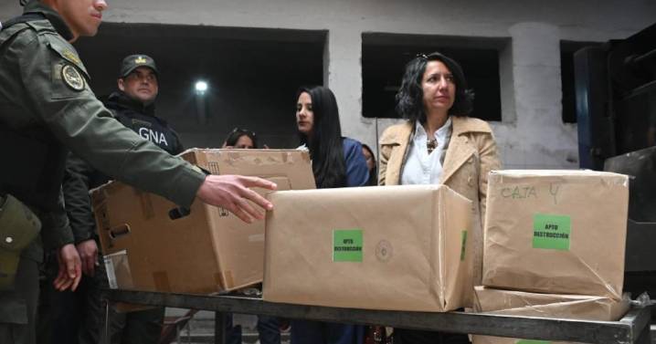 Quemaron 20 kilos de cocaína secuestrada en todo el Alto Valle de Río Negro y Neuquén