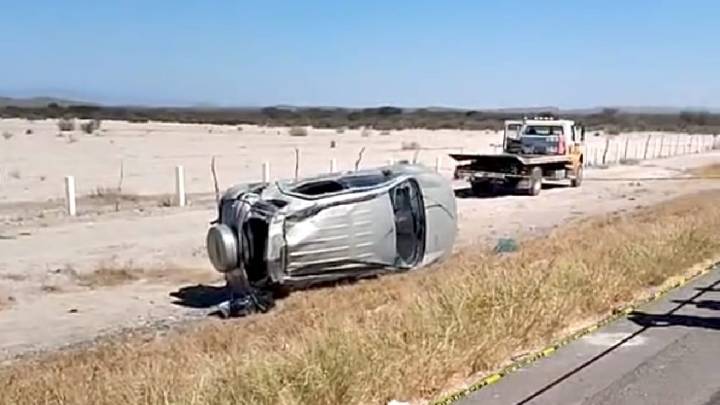 Trágica volcadura en carretera Torreón-Saltillo deja dos mujeres muertas