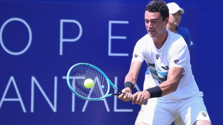 Tennis star who claimed positive drugs test was caused by 'kissing' is handed four