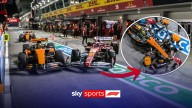 Singapore GP: Charles Leclerc hits Lando Norris in pit lane after unsafe release!