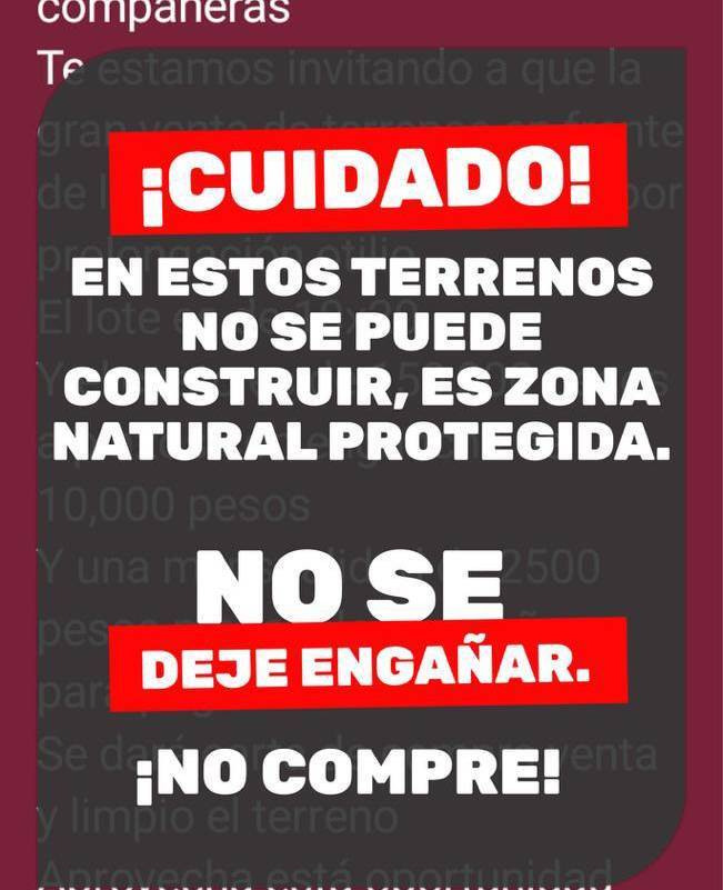 Alertan sobre venta ilegal de terrenos en zona protegida de Saltillo