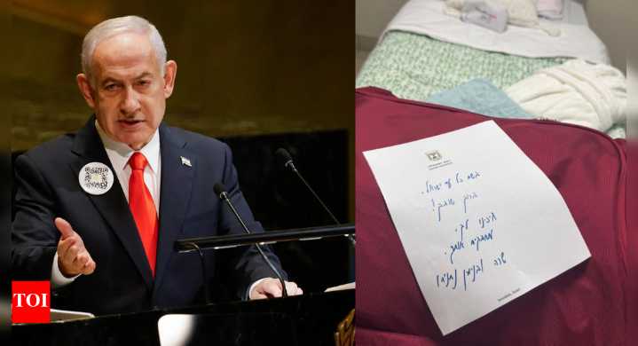 'We’ve been waiting for you': Israeli PM Netanyahu, wife pen personal note for hostages; what’s inside the welcome kit