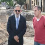 El intendente Jorge supervisó el inicio de obras...
