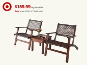 Target news flash features Costway rattan fall patio set deal for $290 off today
