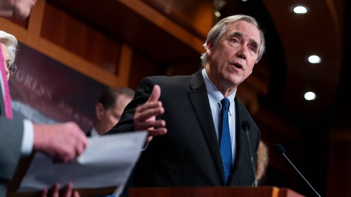 Watch live: Merkley gives lengthy speech on Senate floor amid shutdown stalemate