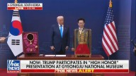Trump Gifted Gold Crown in South Korea, Days After ‘No Kings’ Protests