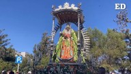 El personal y los pacientes del Hospital de Nuestra Señora de Candelaria se vuelcan con la 'Morenita'