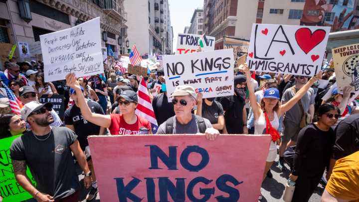 ‘No Kings’ organizers project a massive turnout for this weekend’s protests