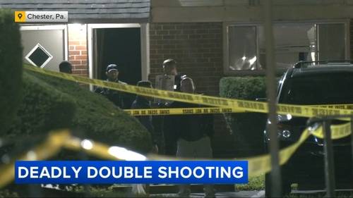 Police investigating deadly double shooting at apartment complex in Chester, Pennsylvania