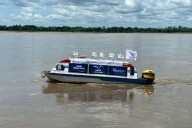 La Unidad de Búsqueda puso en marcha su ruta fluvial para buscar a 2.400 personas