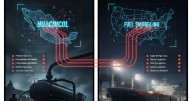 Cárteles usaron empresas mexicanas y de EU para traficar combustible, estas serían las compañías