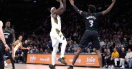 Timberwolves hang on to beat depleted Pacers 114-110, after Edwards exits early with tight hamstring