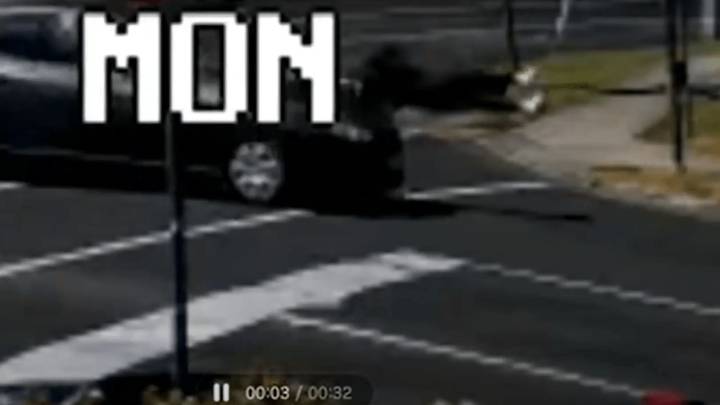 Vision shows the moment a young mother is bounced off a bonnet causing 'life-changing' injuries, amid fresh police appeal
