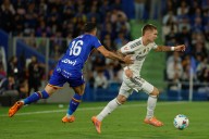 El argentino Franco Mastantuono aprende la lección más dura de Madrid por la vía rápida