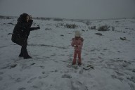 In Photos: Season’s First Snowfall In Higher Reaches Of Kashmir