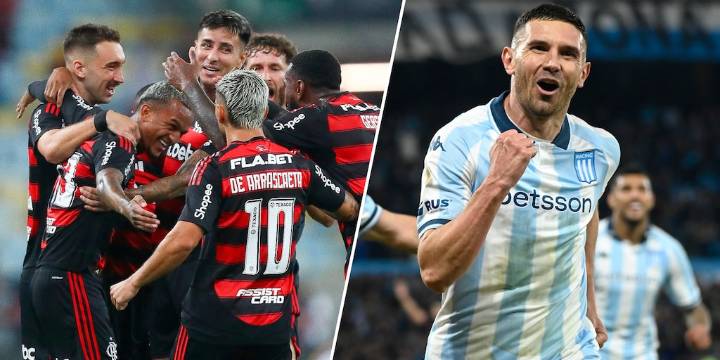 Racing visitará a Flamengo en Brasil por la ida de las semifinales de la Copa Libertadores: hora, TV y probables formaciones