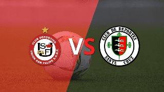 EN VIVO: U. San Felipe y Dep. Santa Cruz  empatan 0
