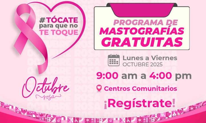 Gobierno de Isla Mujeres promueve Programa de Mastografías Gratuitas para combatir el cáncer de mama
