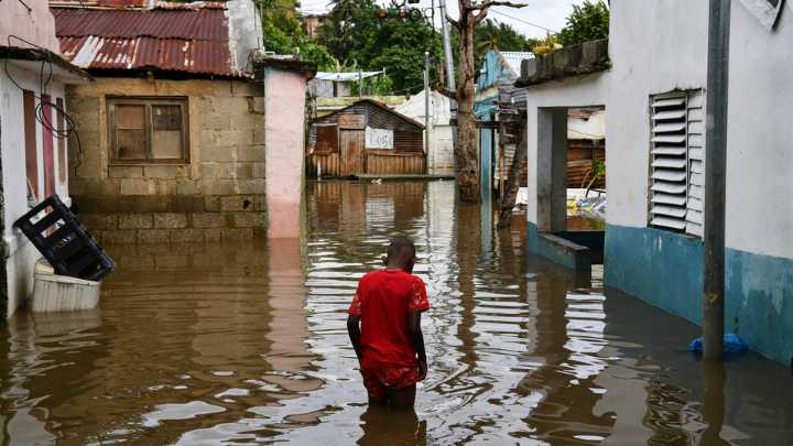 El huracán Melissa al ataque
